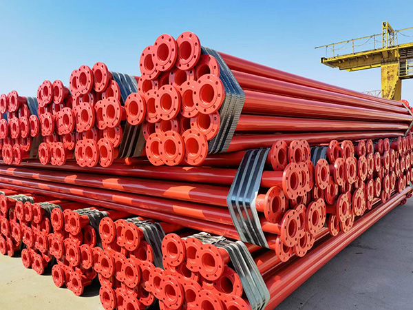 法蘭鏈接涂塑鋼管 法蘭鏈接涂塑鋼管